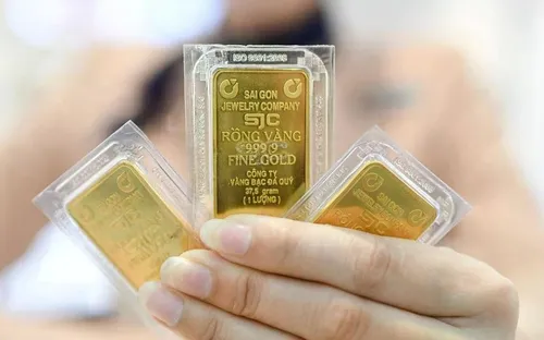 Sáng 20-3, giá vàng rớt gần 9 triệu đồng/lượng chỉ trong 3 ngày