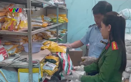 Thanh Hoá: Thu giữ gần 1 tấn thực phẩm không rõ nguồn gốc