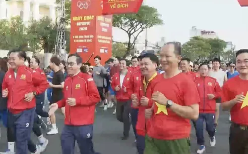 Ngày chạy Olympic - Vì sức khỏe toàn dân vì an ninh Tổ quốc