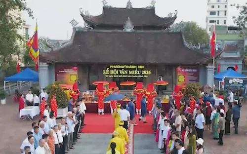 Lễ hội Văn Miếu Hà Tĩnh 
