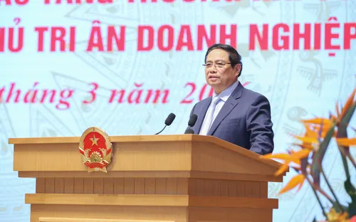 Thủ tướng kêu gọi doanh nghiệp thúc đẩy mô hình tăng trưởng mới