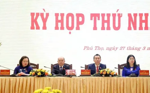 Phú Thọ kiện toàn lãnh đạo chủ chốt tại Kỳ họp thứ Nhất HĐND tỉnh khóa XX