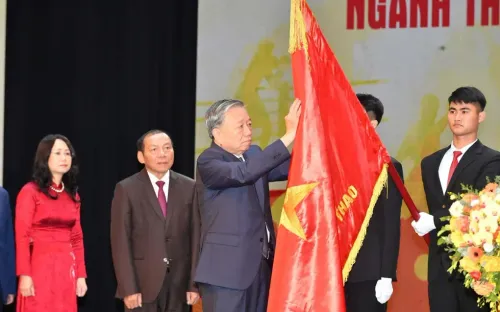 Tổng Bí thư Tô Lâm: Thể thao Việt Nam cần bứt phá với 8 nhiệm vụ trọng tâm