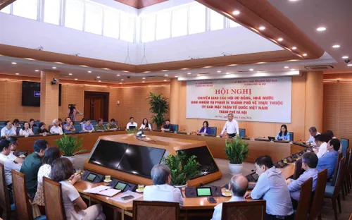 Hà Nội chuyển giao nguyên trạng 18 hội về trực thuộc Ủy ban MTTQ Việt Nam thành phố