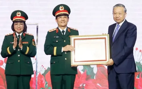 Tổng Bí thư Tô Lâm: Xây dựng Bệnh viện Trung ương Quân đội 108 thành trung tâm y học hàng đầu khu vực