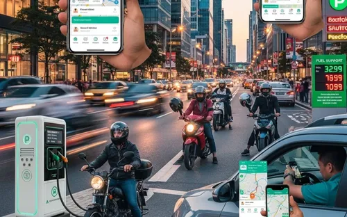 Các hãng gọi xe công nghệ đồng loạt hỗ trợ chi phí xăng dầu cho tài xế từ đầu tháng 4