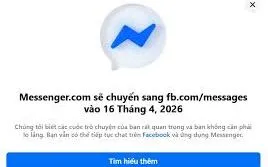 Meta sẽ đóng cửa website Messenger từ tháng 4/2026