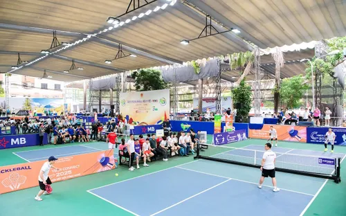 Giải Pickleball Bộ Y tế - VTV8: Lan tỏa phong trào rèn luyện thể thao trong ngành y