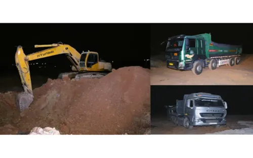 Phát hiện vận chuyển đất không phép tại KCN Biên Hòa 1, tạm giữ nhiều phương tiện liên quan