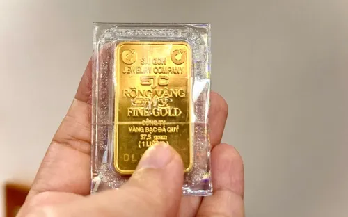 Sáng 6-4, giá vàng nhẫn trơn tại Bảo Tín Minh Châu giảm cả triệu đồng