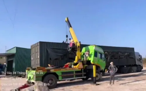 Xử phạt 77,5 triệu đồng xe đầu kéo chở quá tải trên cao tốc Vĩnh Hảo – Phan Thiết