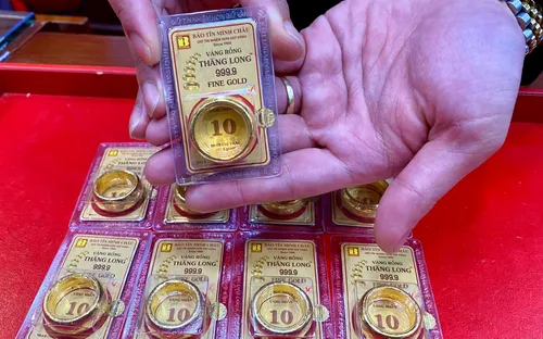 Giá vàng nhẫn trơn Bảo Tín Minh Châu thấp hơn nhiều so với vàng miếng SJC