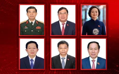 Quốc hội phê chuẩn 6 Phó Thủ tướng Chính phủ nhiệm kỳ 2026–2031
