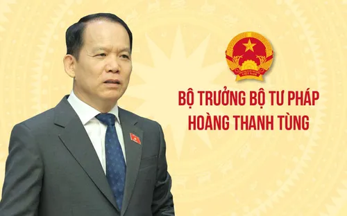 Quốc hội phê chuẩn bổ nhiệm đồng chí Hoàng Thanh Tùng làm Bộ trưởng Bộ Tư pháp
