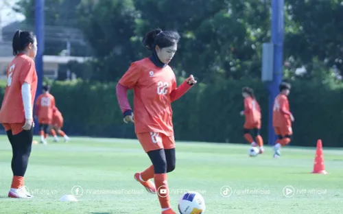 U20 nữ Việt Nam tích cực chuẩn bị cho tứ kết gặp Nhật Bản tại châu Á 2026