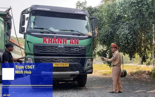 Khánh Hòa tổng rà soát xe tải trên 15 tấn trong một tháng