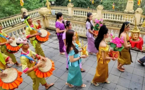Khám phá sắc màu văn hóa Khmer trong lễ hội Chol Chnam Thmay