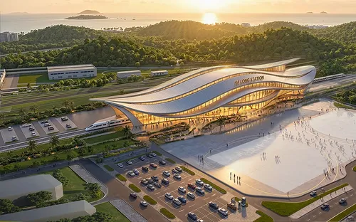 Thủ tướng Lê Minh Hưng dự lễ khởi công dự án đường sắt tốc độ cao Hà Nội - Quảng Ninh