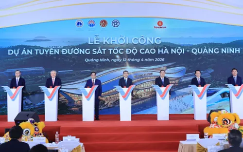 Khởi công tuyến đường sắt tốc độ cao Hà Nội – Quảng Ninh hơn 147.000 tỷ đồng