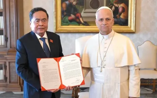 Chủ tịch Quốc hội Trần Thanh Mẫn hội kiến Giáo hoàng, thúc đẩy quan hệ Việt Nam – Tòa thánh