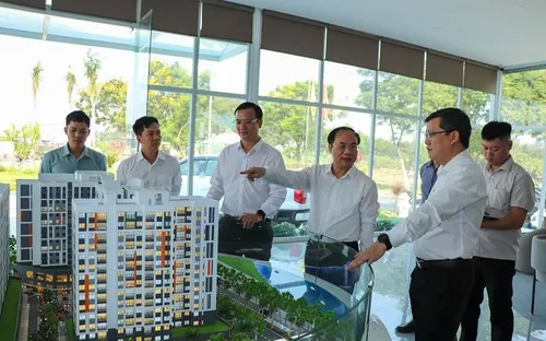 Bộ Xây dựng kiểm tra tiến độ triển khai các dự án nhà ở xã hội ở Đà Nẵng