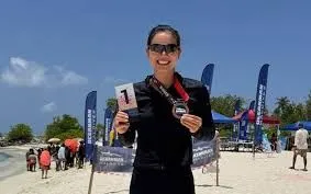 Nguyễn Thị Ánh Viên vô địch 10km tại Oceanman Maldives 2026