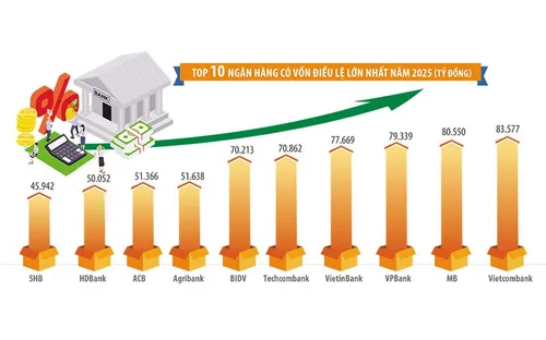 Đằng sau cuộc đua tăng vốn của nhà băng