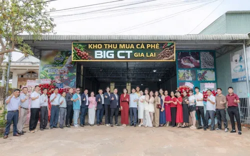 Big Group Holdings khai trương văn phòng kinh doanh cà phê tại Gia Lai, đặt mục tiêu tăng cổ tức