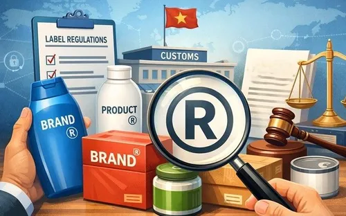 Siết quy định nhãn hàng hóa, làm rõ cách dùng ký hiệu ®