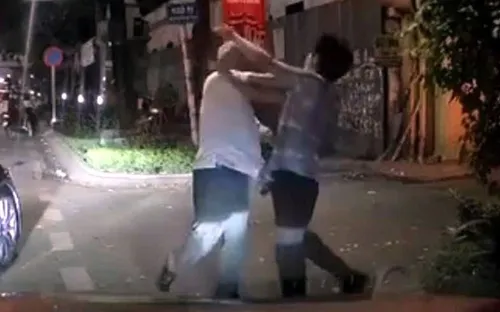 Tạm giữ đối tượng hành hung người sau va chạm giao thông trên đường Nguyễn Chí Thanh