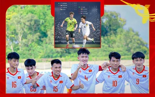 Siêu máy tính dự đoán U17 Việt Nam hòa U17 Australia sau 90 phút