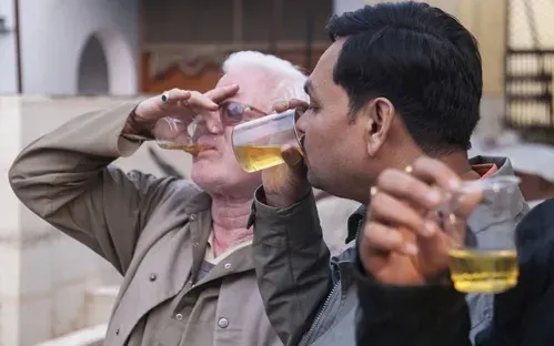 Đền Gangotri yêu cầu du khách uống panchgavya trước khi vào khuôn viên linh thiêng