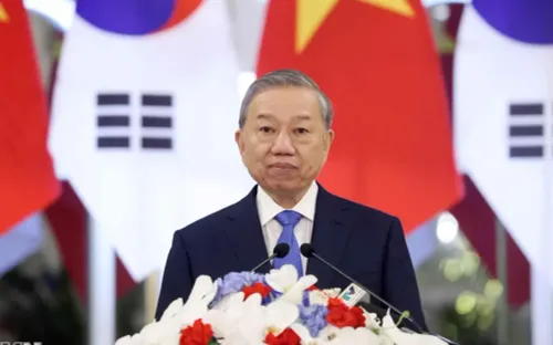 Chiêu đãi cấp Nhà nước củng cố quan hệ Việt Nam – Hàn Quốc