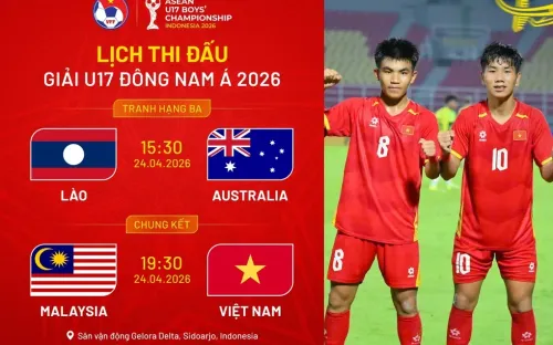 U17 Malaysia tái đấu U17 Việt Nam ở chung kết, kỳ vọng màn “phục thù”