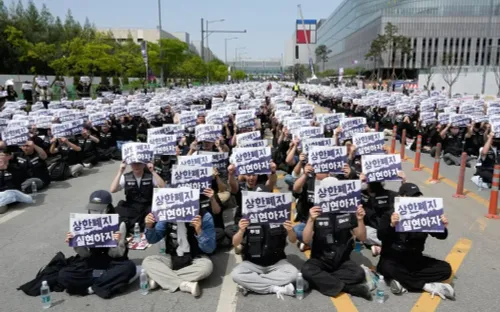 Nhân viên Samsung biểu tình đòi chia lợi nhuận AI, cảnh báo đình công quy mô lớn