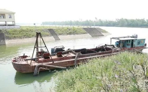 Hà Tĩnh: Quyết liệt đấu tranh, ngăn chặn "cát tặc" trên tuyến sông Lam