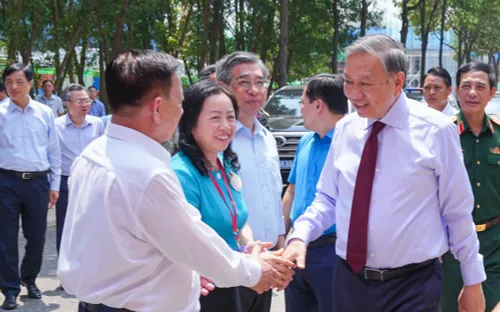 Tổng Bí thư, Chủ tịch nước Tô Lâm: Chăm lo toàn diện để công nhân, người lao động có cuộc sống ngày càng tốt hơn