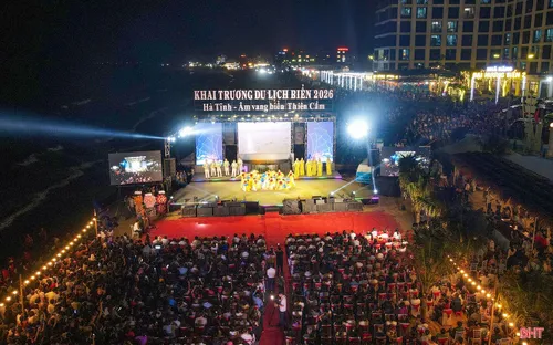 Hà Tĩnh: 5 địa phương đồng loạt khai trương mùa du lịch biển 2026