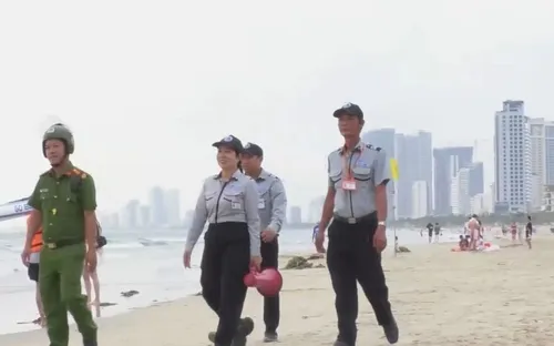 Đảm bảo an toàn hoạt động dưới nước tại bán đảo Sơn Trà