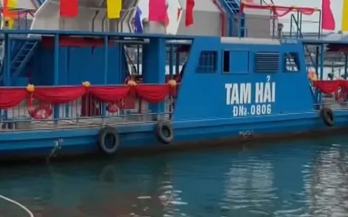 Lễ khánh thành Phà Tam Hải