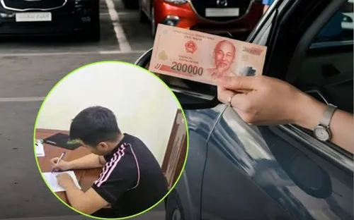 Thanh Hóa xử phạt thanh niên thu 200.000 đồng/lượt gửi xe tại Sầm Sơn