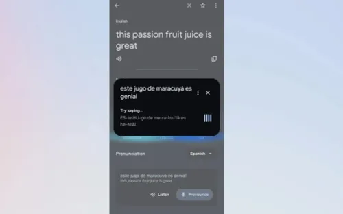 Google bổ sung công cụ luyện phát âm bằng AI, đánh dấu 20 năm Google Translate