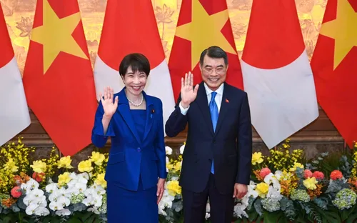 Thủ tướng Nhật Bản Takaichi Sanae thăm chính thức Việt Nam