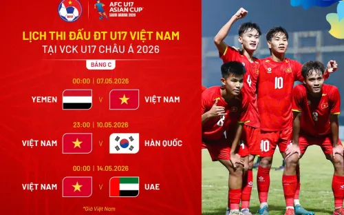 AFC đánh giá cao sức mạnh hàng công của U17 Việt Nam trước thềm giải châu Á