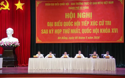 Đà Nẵng :Tiếp xúc cử tri báo cáo kết quả Kỳ họp thứ Nhất, Quốc hội khóa XVI