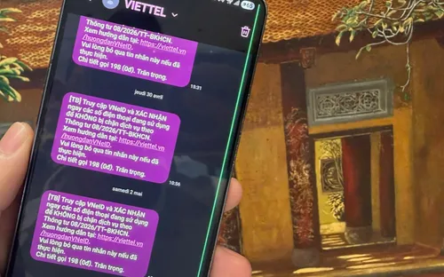 Nhà mạng bắt đầu khóa SIM thuê bao chưa xác thực sinh trắc học