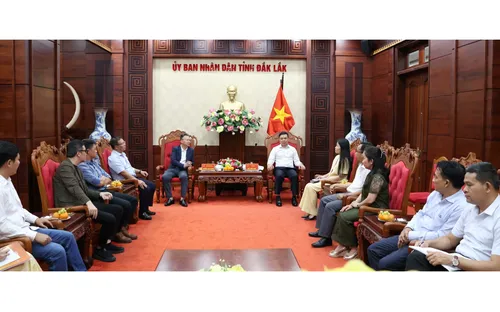 Đắk Lắk tăng cường hợp tác chiến lược với VTV8: Đẩy mạnh truyền thông số để quảng bá hình ảnh địa phương