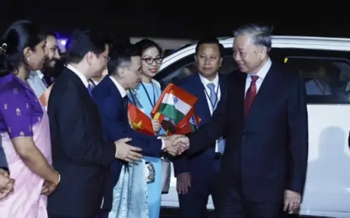 Tổng Bí thư, Chủ tịch nước Tô Lâm kết thúc chuyến thăm Ấn Độ, lên đường tới Sri Lanka