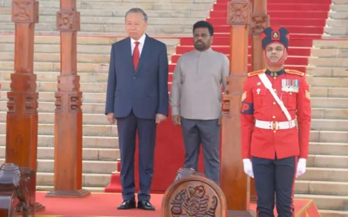 Tổng thống Sri Lanka tổ chức lễ đón trọng thể Tổng Bí thư, Chủ tịch nước Tô Lâm thăm cấp Nhà nước
