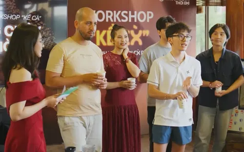 Thế hệ trẻ lan tỏa văn hóa cà phê Việt